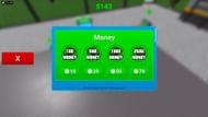 In-game shop in Zombie Tycoon (Image via Roblox)